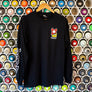 Split Chunz Long Sleeve Shirt - Black